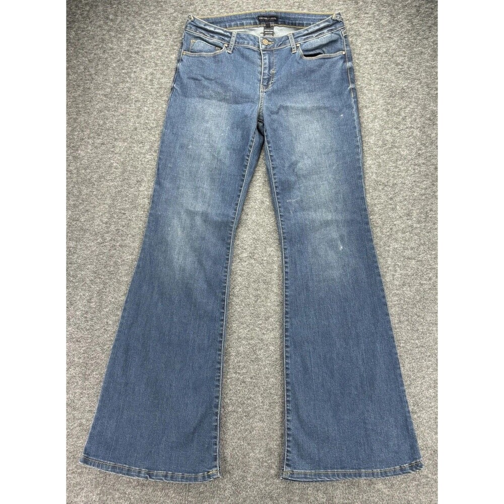 Sincerely Jules Jeans Womens 9/29 Blue Stretch Flare Bell Bottom Bootcut Denim